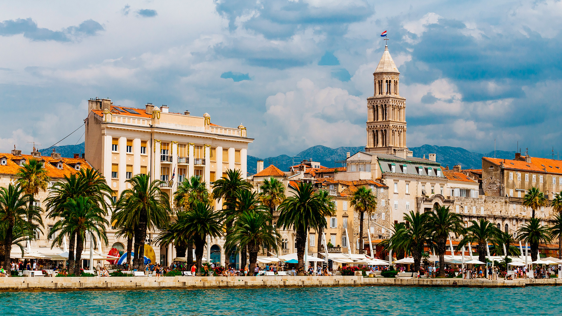 City promenade, Split, CroatiaSplit, Croatia - Croatian waters SimpleSail sailing routes