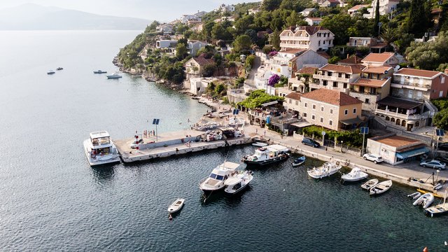 The fishing village of Bigova, Kotor municipality, Montenegro - SimpleSail sailing routes